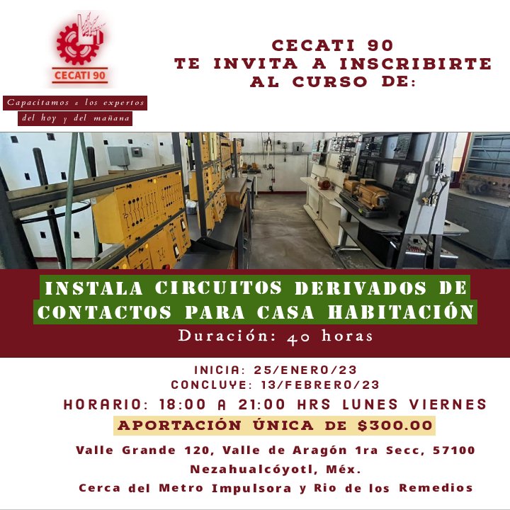 Centro de Capacitación Cecati 90 tweet media