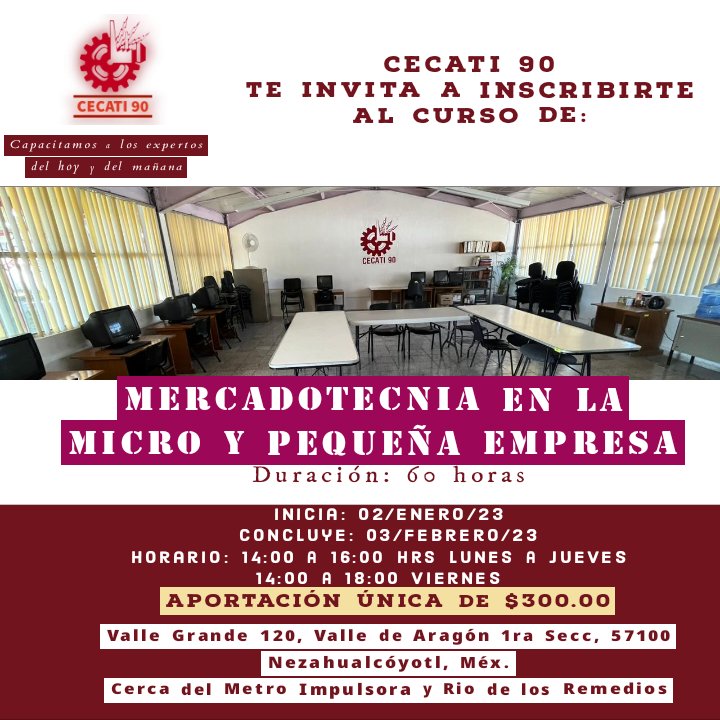 Centro de Capacitación Cecati 90 tweet media
