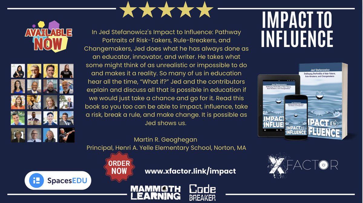 .@Stefanowicz135  does what he has always done; he takes what some might consider unrealistic or impossible to do and makes it a reality. <a href="/MGeoghegan22/">Martin Geoghegan (he/him/his)</a> 

<a href="/spaces_edu/">SpacesEDU 🚀</a> <a href="/mjmcalliwrites/">Melody (she/her) 💜🤗</a> <a href="/MassCUE/">MassCUE</a> @cjgosselin <a href="/DrCSJones/">Christopher Jones</a> <a href="/crvogt68/">Craig Vogt</a> <a href="/DrFrankRud/">Frank Rudnesky, Ed. D.</a>

XfactorEDU #CodeBreaker #MamothEDU