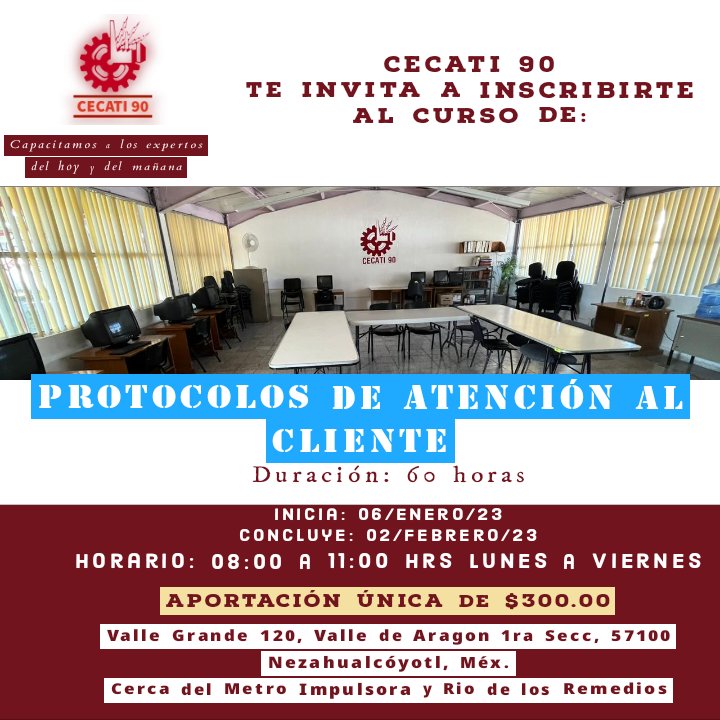 Centro de Capacitación Cecati 90 tweet media