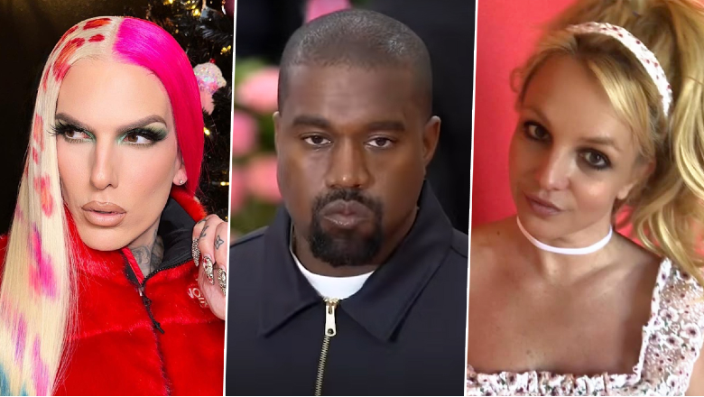 ZonaSuburbana's tweet photo. Jeffree Star sugere que Kanye West e Britney Spears estão sendo alvo dos Illuminati

#BritneySpears #JeffreStar #KanyeWest

🔽Matéria completa acesse🔽

https://t.co/X3KiTrwTRj https://t.co/9lCbpChSPe