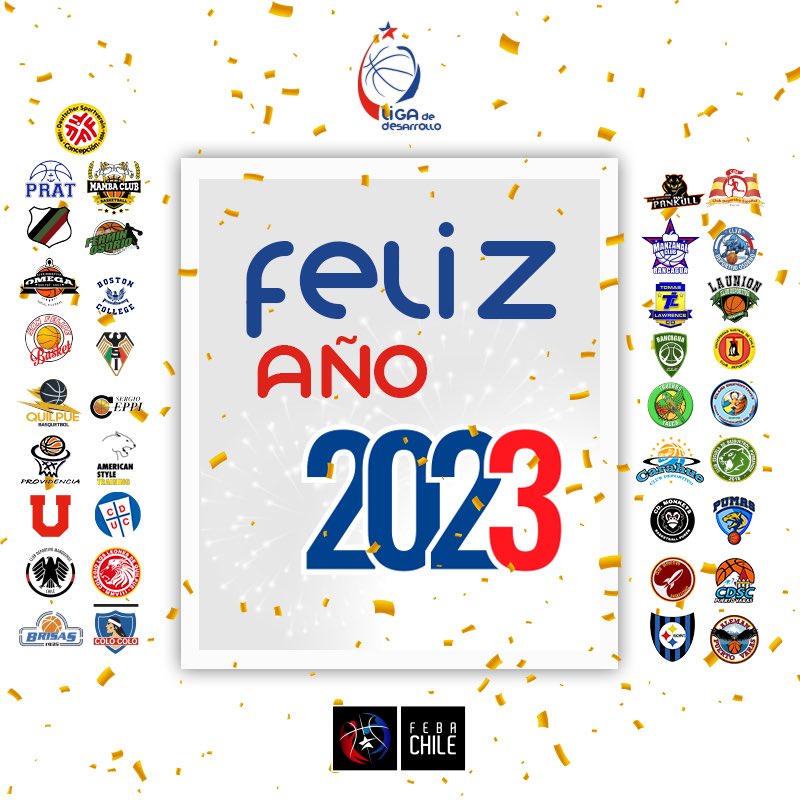 Temporada 2022 🔴🔵

Feliz Año Nuevo! 🎉🎊

#spaldingchile | @indchile | @mindepchile | @chilefeba | #poweradecl | #clinicameds