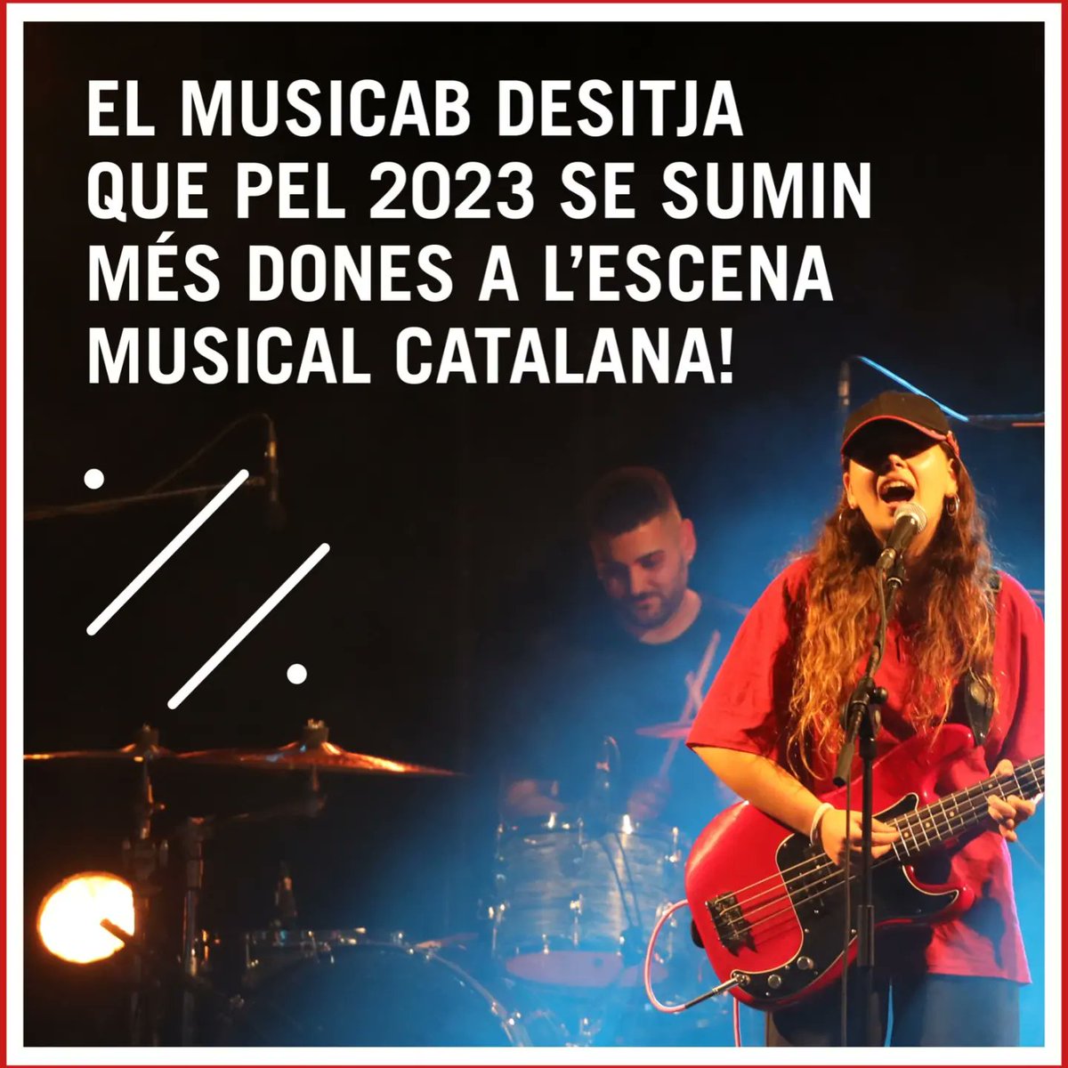MUSICABfestival's tweet photo. BON ANY NOU!!!

Us desitgem un 2023 ple de música i cultura!

Ens retrobem els dies 14, 15 i 16 de juliol de 2023, per gaudir de la música en viu i del 35è aniversari del #MUSICAB, el #Festival de #Música de #Cabrils!

#MUSICABfestival #Maresme #BonAnyNou #2023 https://t.co/Dk1s64VH4j