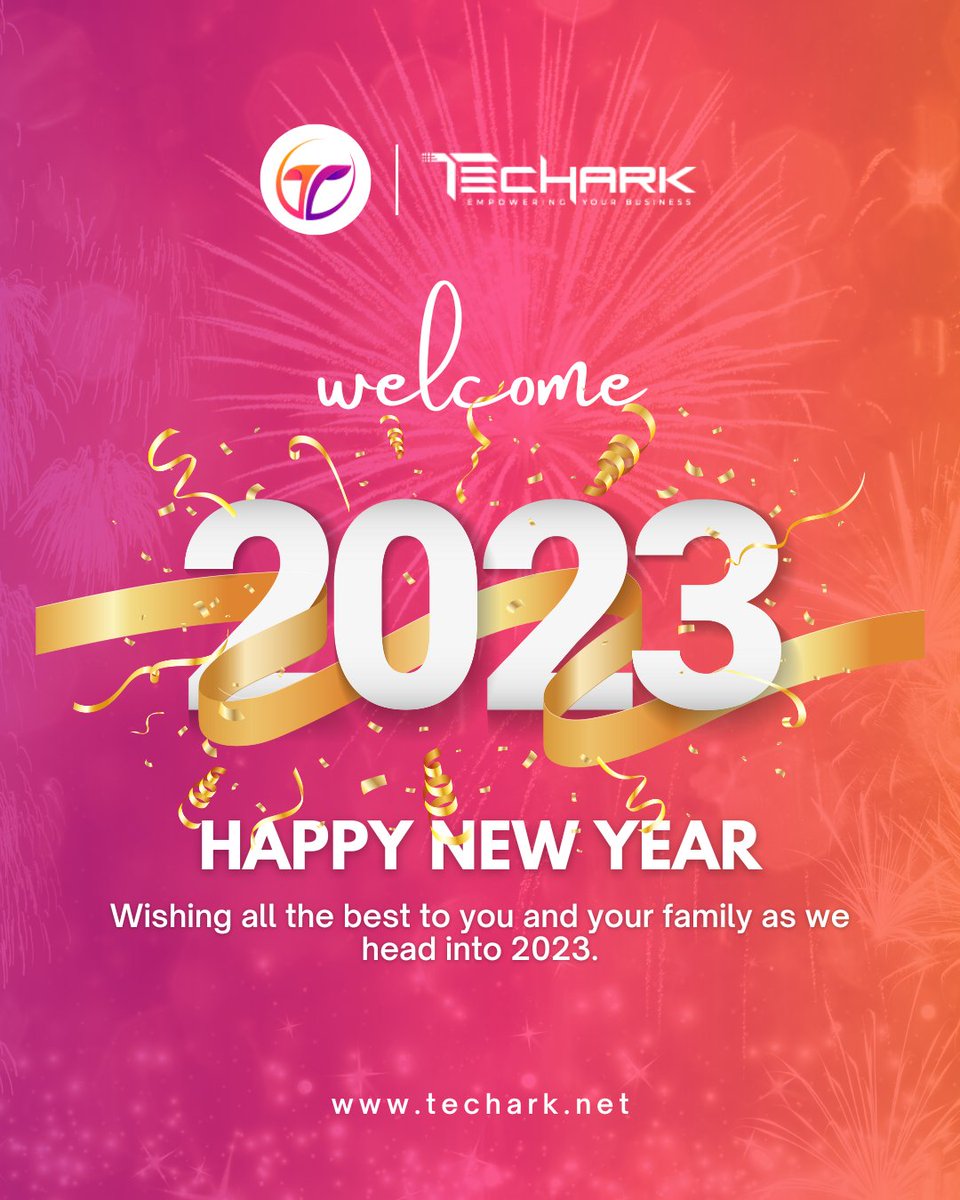 Techark_net's tweet photo. Happy New Year!

We just want to say how thankful we are for your support this year, and we’re wishing you all the best as we enter a brand new year.

#happynewyear #newyear #happynewyear2023 #techark #cloudservices #cloudservicesprovider #itservicescompany #itservices https://t.co/Y1OVQ1lb2s
