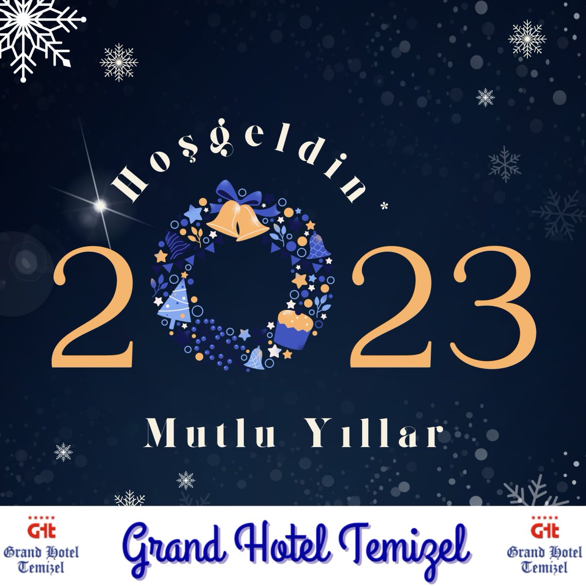 Yeni yılın herkese mutluluk, sağlık ve barış getirmesini dileriz...
#yeniyilinizkutluolsun