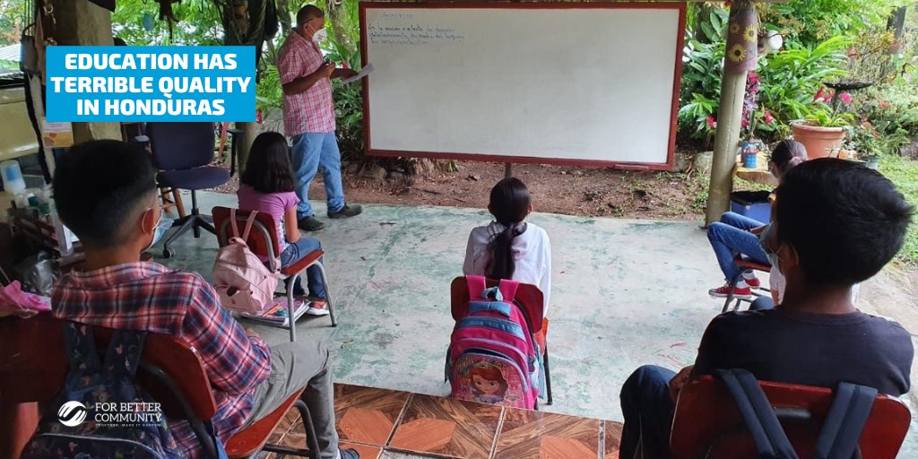 forbettercommun's tweet photo. 📖More than 16000 public educational centers in Honduras lack adequate infrastructure. Some 5700 centers lack drinking water, and 44% of schools do not have electricity

🔗Check more insights: https://t.co/Qgj533VODY

#poverty #endpoverty #fightpoverty #childrenpoverty #nopoverty https://t.co/vFSxc6dFac