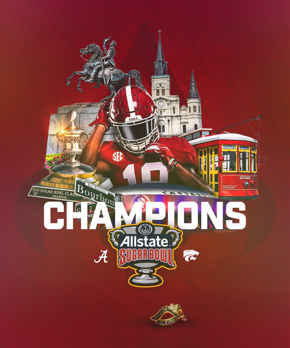Maxwins on Twitter "RT AlabamaFTBL SUGAR BOWL CHAMPS!!! RollTide"