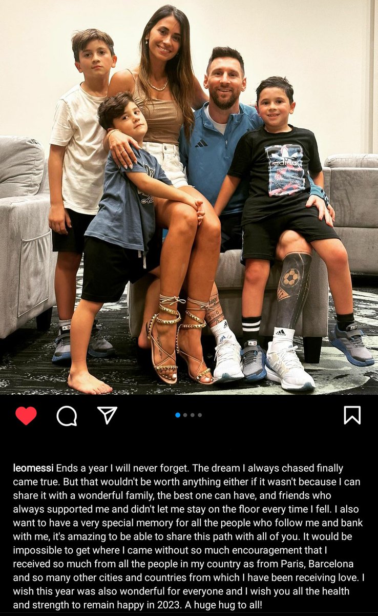 RoyNemer's tweet photo. Lionel Messi on Instagram. https://t.co/hC8nHUQ75q