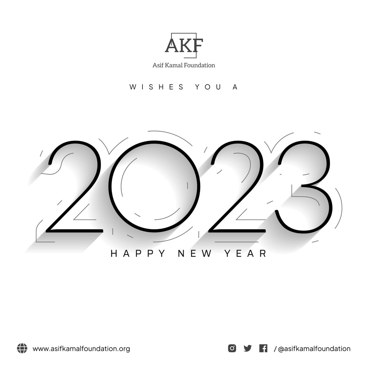 asifkfoundation's tweet photo. Happy New Year from AKF! We hope that the coming year brings you health, happiness, and opportunities to make a positive impact in the community. Together, we can continue to make a difference in the world in the year ahead. Here's to a bright and successful 2023! #HappyNewYear https://t.co/vn4QALrA7w