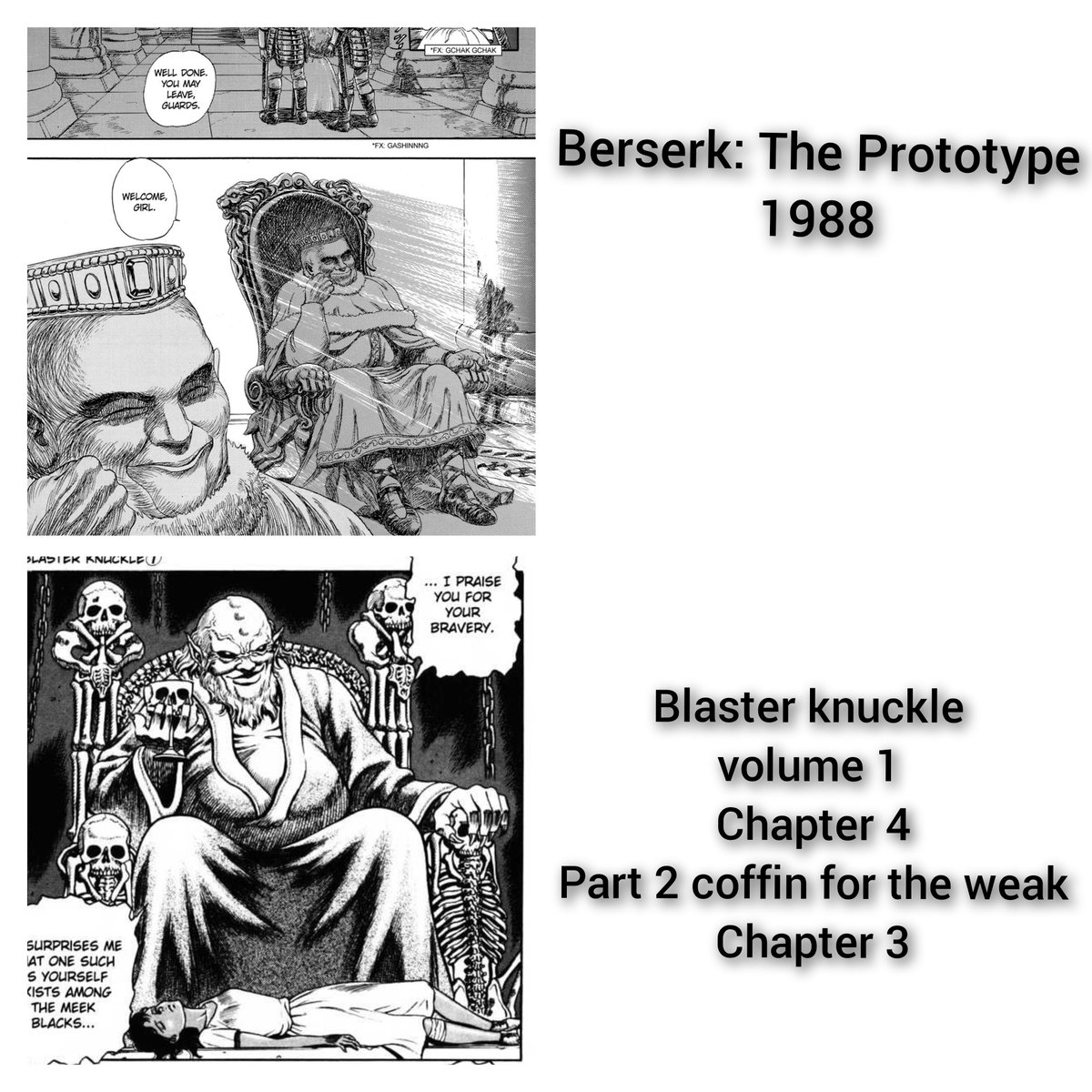 CReborn25's tweet photo. Happy b day Shizuya Wazarai
12-31-1969
Creator of Blaster Knuckle(horror, seinen, western action) and #Cestvs(Cestus)
Wazarai was good friends with #Kentaromiura in high school.
#shizuyawazarai
#blasterknuckle
#技来静也
#seinenmanga
#darkwesternmanga
#Berserk https://t.co/9oRJXfSdOD