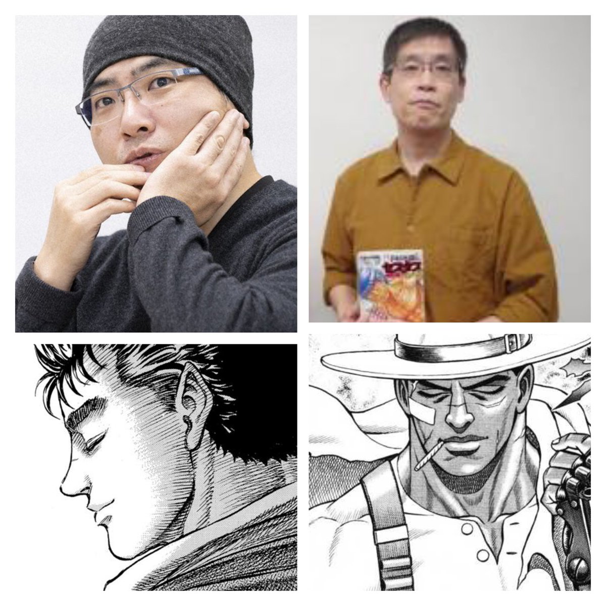 CReborn25's tweet photo. Happy b day Shizuya Wazarai
12-31-1969
Creator of Blaster Knuckle(horror, seinen, western action) and #Cestvs(Cestus)
Wazarai was good friends with #Kentaromiura in high school.
#shizuyawazarai
#blasterknuckle
#技来静也
#seinenmanga
#darkwesternmanga
#Berserk https://t.co/9oRJXfSdOD