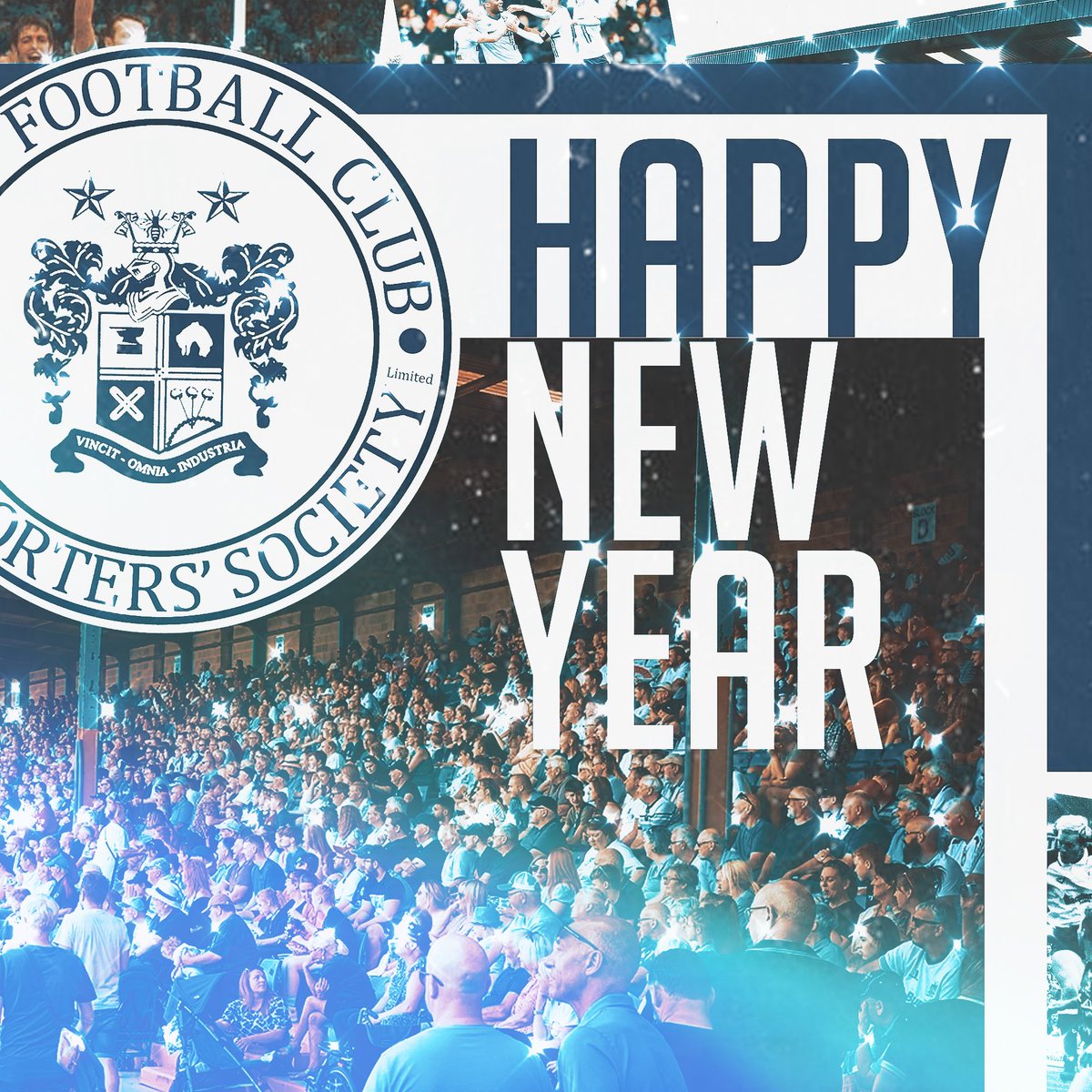 EventsAtGigg's tweet photo. 🔵⚪️ HAPPY NEW YEAR 🎉

#HappyNewYear to all our members and the entire #Shakers fanbase. It is a time to reflect on the past and look ahead to a brighter future. We hope this year will be one which goes down in history for all of our fans; united and stronger than ever before. https://t.co/2netnRN8kW