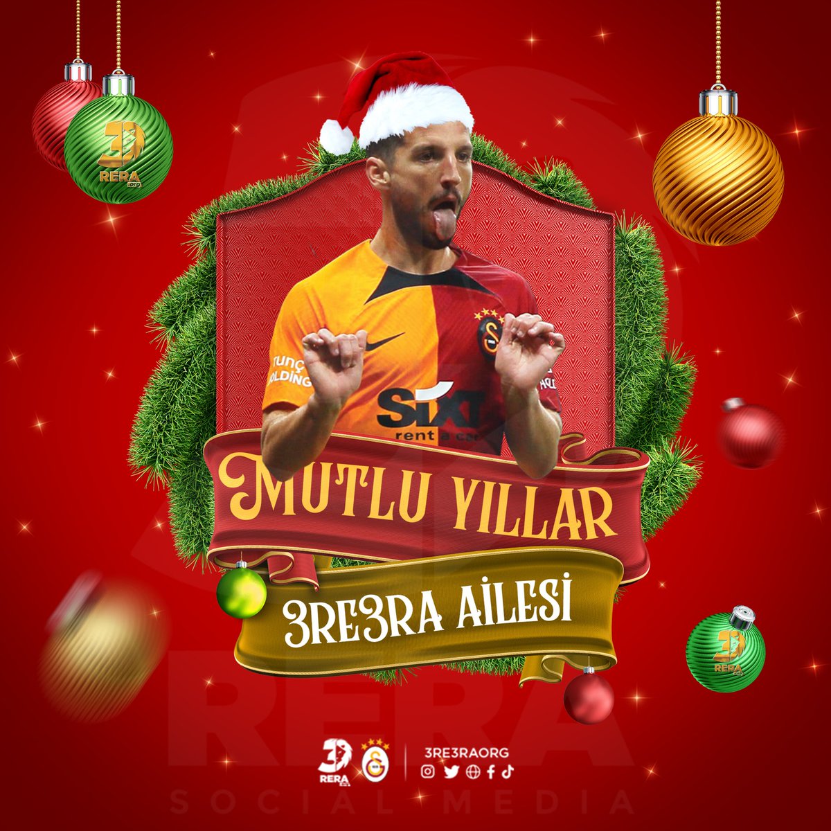 3re3raOrg's tweet photo. 2023 yılında hedefimiz 23. Şampiyonluk! 🟡🔴

Mutlu Yıllar 3RE3RA Ailesi🥳

 #2023NewYear #3RE3RA https://t.co/oNNGniG2jo