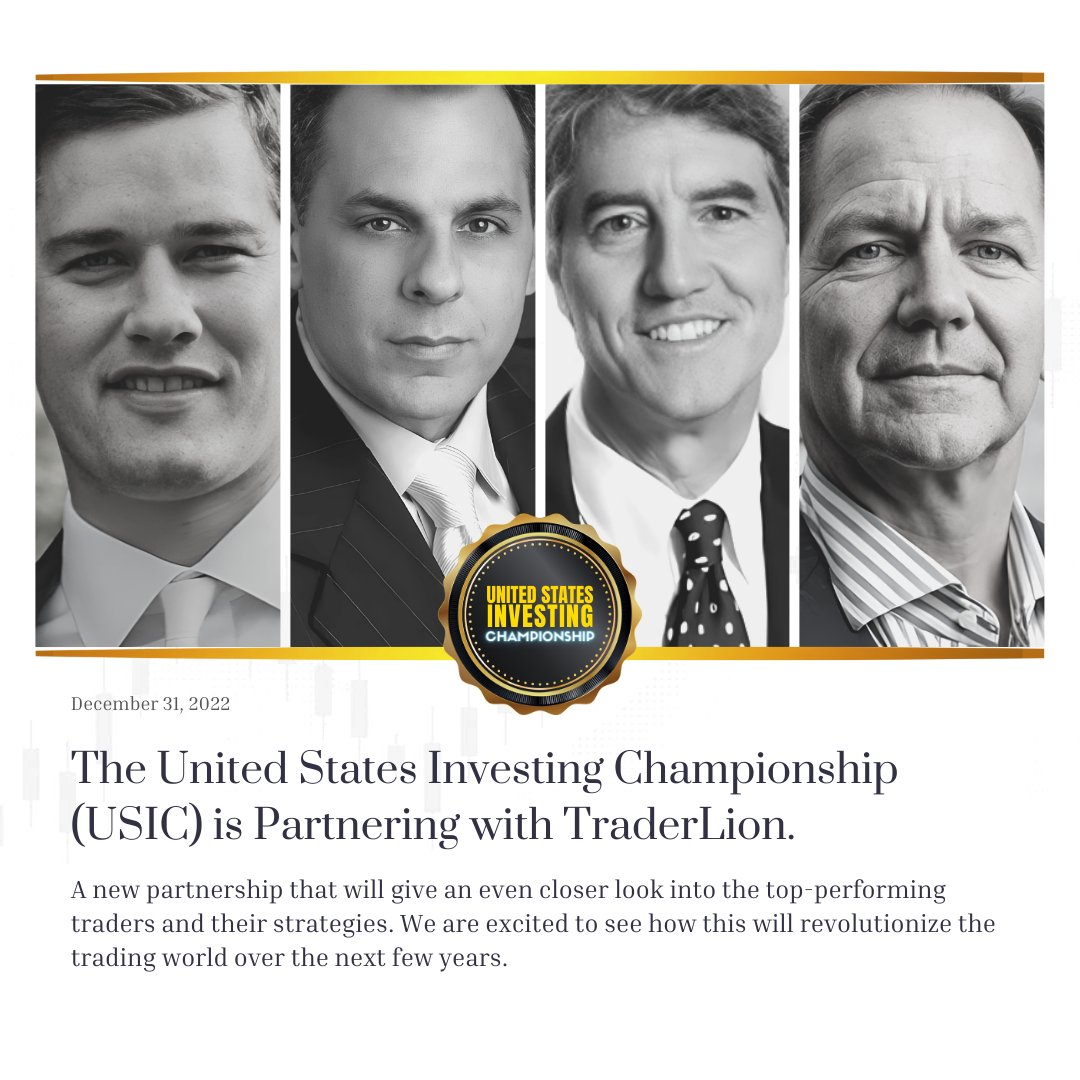 TraderLion's tweet photo. We are entering into an official partnership with the US Investing Championship (USIC).

We will be working to bring new dimensions to the contest and provide a closer look into the top-performing traders and their strategies.

Follow @USICOfficial to stay up to date. https://t.co/tYl9oGGBiP