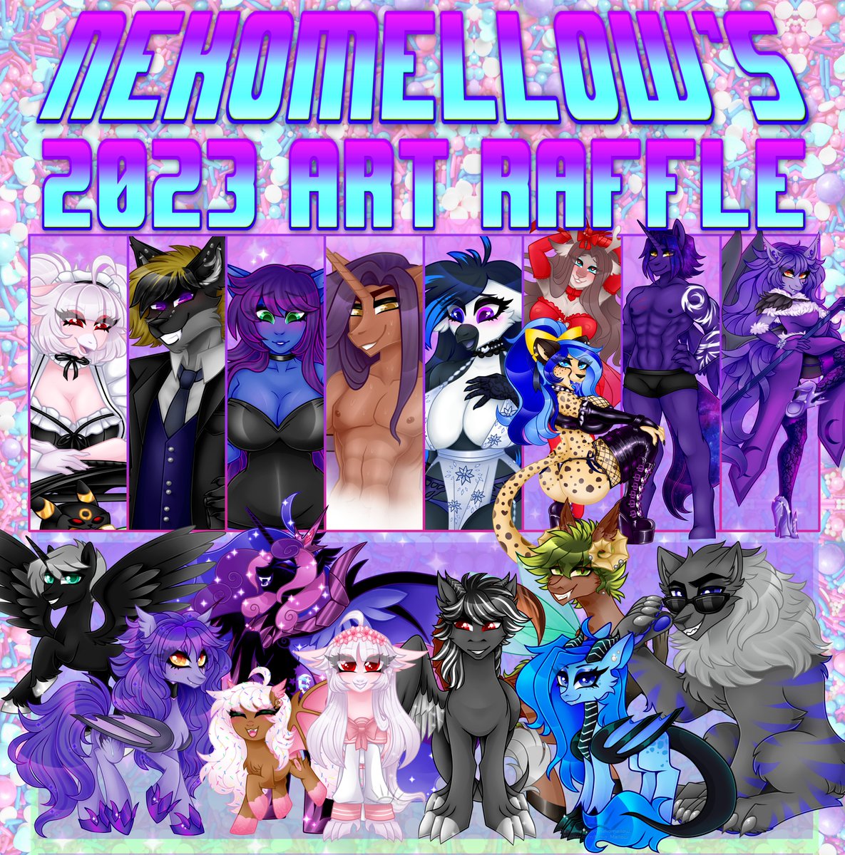 Neko_Mellow's tweet photo. I wonna start 2023 with an art raffle for my followers!
✨Rules✨
❤️Be my follower!
🧡Retweet and favorite this post!
💛Please leave a reference of your character in the comments!  
I will pick three winners on January 18th🎉😊🥂 https://t.co/gniGpQeguL