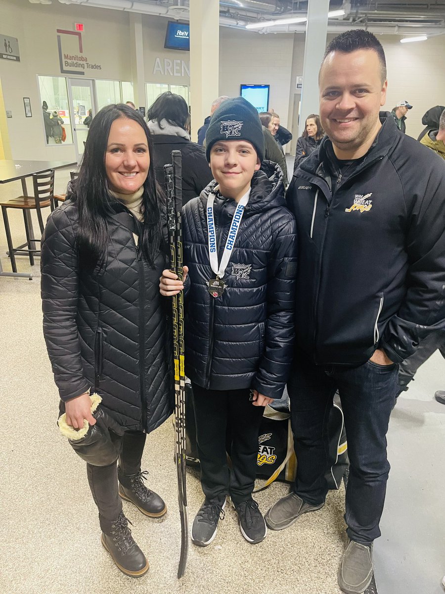 NHBLUE_TYLER's tweet photo. Winnipeg Jets Challenge Cup Champions! Proud of this guy and his team for the accomplishment. https://t.co/VBf2mD7buB
