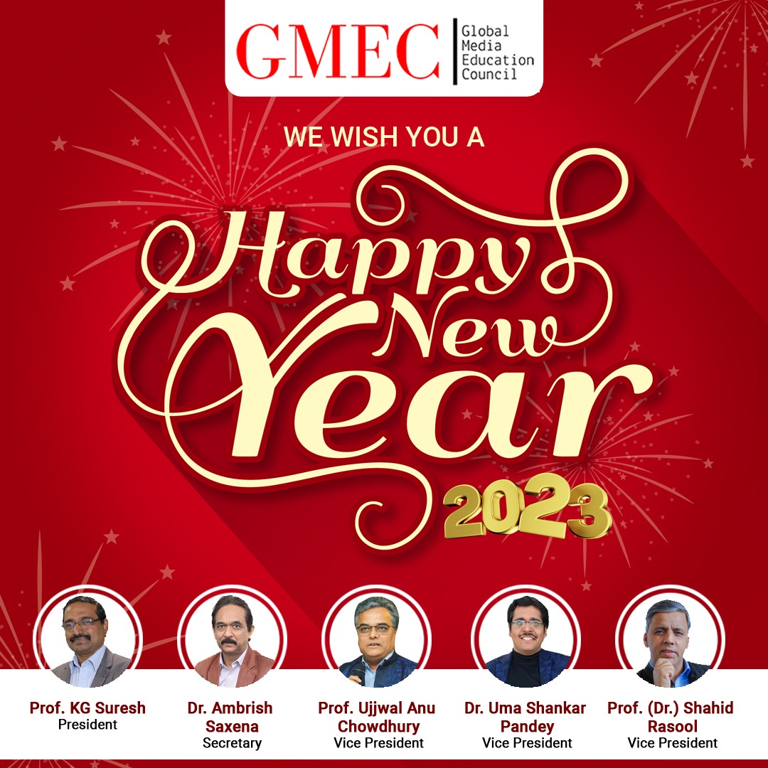gmec_official's tweet photo. The New year will be extraordinary and filled with happiness for you. Every day of your life may be filled with love, laughter, and pleasure.  #GMEC wishes you and your family a wonderful #newyear 
#75dayevent #newyear2023  #globalmediaeducationcouncil #gmecofficial #GCEC https://t.co/W0VkfgkSUU