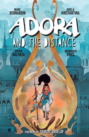 DarkHorseComics's tweet photo. Congratulations to the team behind Adora and the Distance, just named the winner of the Dwayne McDuffie Award! @marcbernardin @ARIELAkris @bernardobri @BryanValenza @comiXology https://t.co/MZ4wcxPi3c