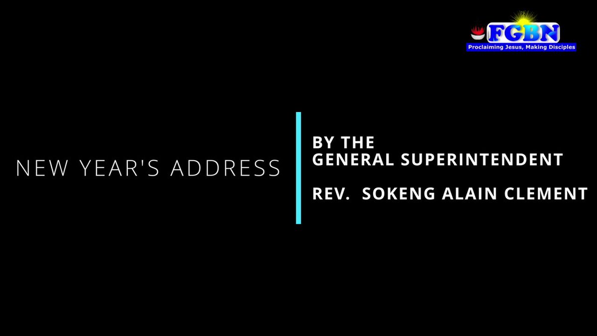 fgmcm_org's tweet photo. New Year's Address by the General Superintendent of the FGM Cameroon https://t.co/cwLxcMjv7R https://t.co/R2ESc7DtPa