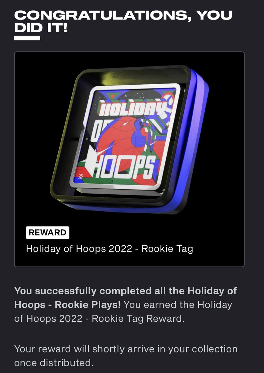 Another year of <a href="/NBATopShot/">NBA Top Shot</a> in the books