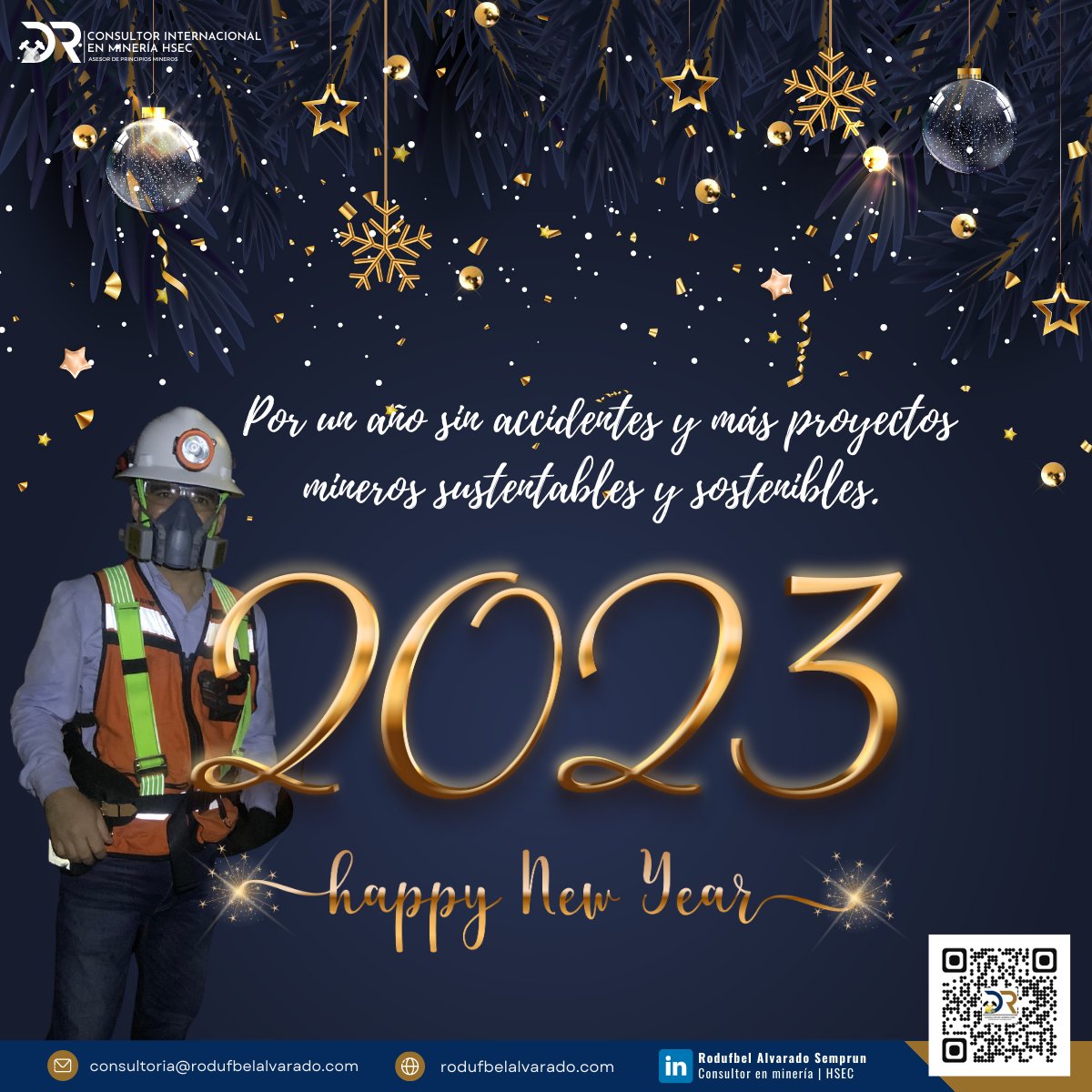 Rodufbel's tweet photo. ¡Feliz 2023!
POR UN AÑO SIN ACCIDENTES Y MÁS PROYECTOS MINEROS SUSTENTABLES Y SOSTENIBLES.
Gracias a Dios por permitirme compartir experiencias y adquirir valiosos aprendizajes en este 2022. Con mucha alegría y respeto, le doy la bienvenida al 2023.
#Learningmining #Mining https://t.co/KodCOCOXA2