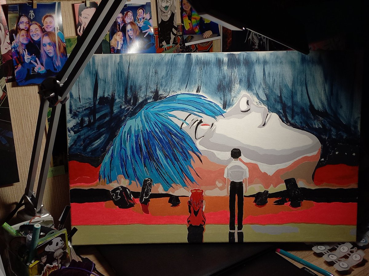 достойное завершение 2к22 это открыть для себя картины по номеру и заебашить на холсте третий удар на итоги года ПОХУЙ