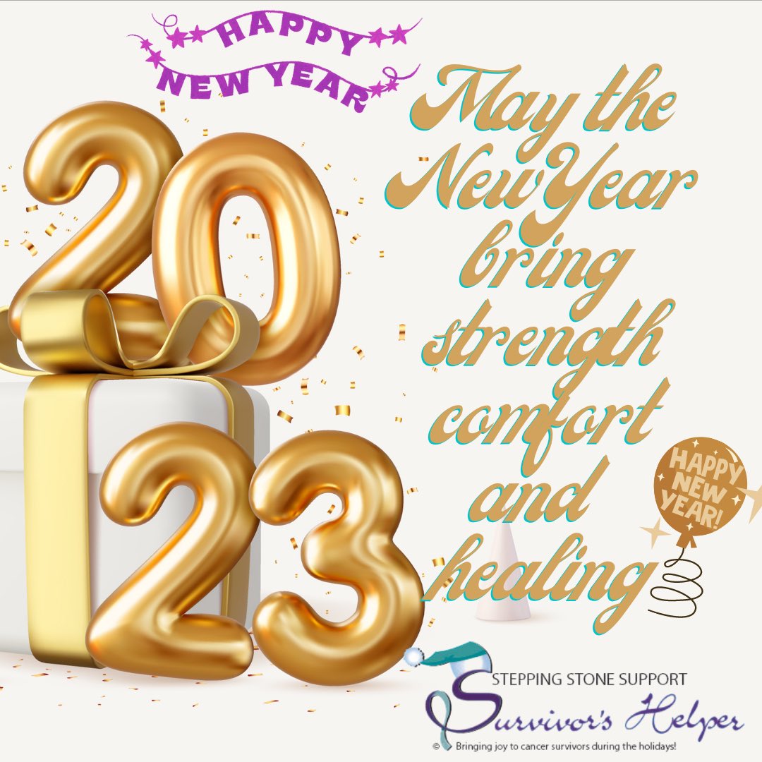 SurvivorsHelper's tweet photo. Survivor’s Helpers wishing you a Happy &amp; Healthy New Year 🥂#HappyNewYear #HappyNewYear2023 https://t.co/5oonfm6vmJ