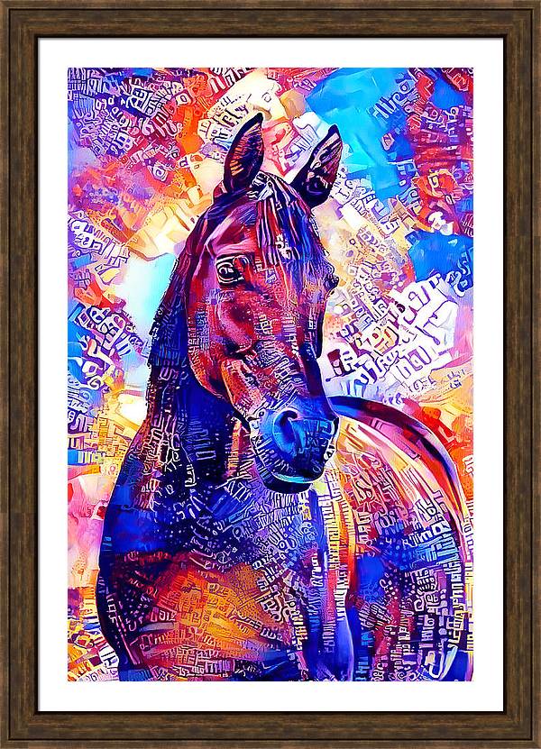 Colorful Arabian horse portrait in blue and violet 
💙👉Prints and other products:
nickoprints.com/featured/color…

❤️ #horse #horsepainting #horseart #digitalart #buyintoart #ayearforart #buyart #framedprint #canvasprint #arabianhorse #horseportrait #colorfulhorse #artwork