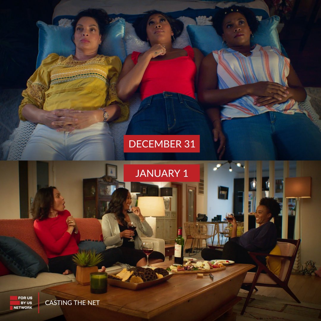 ForUsByUsNetwrk's tweet image. The best is yet to come.

Celebrate with your loved ones 💖

Happy New Year! 🥳🎉

Stream CASTING THE NET now on @forusbyusnetwork 🎥 #forusbyus 

We got US! ✊🏾 #CastingTheNet #ForUsByUsnetwork #ForUsByUs