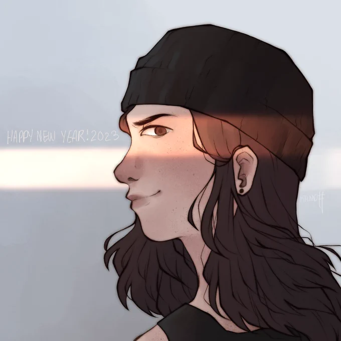 Last drawing for 2022...#aimseyfanart 
