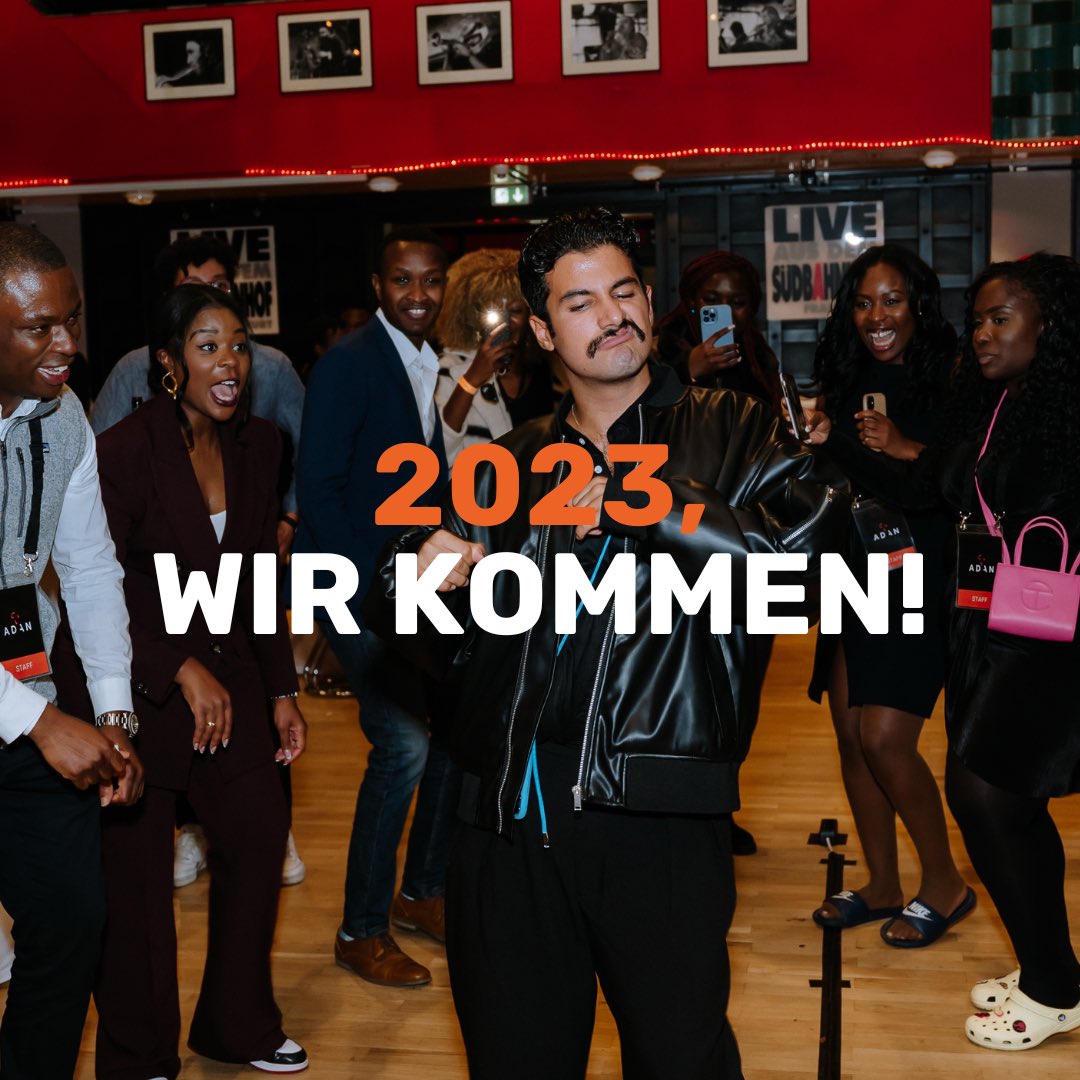 2023… let’s go! 👏🏽
Danke am euch, Community. Ihr seid unsere Motivation für das kommende Jahr &amp; beyond! 🥂