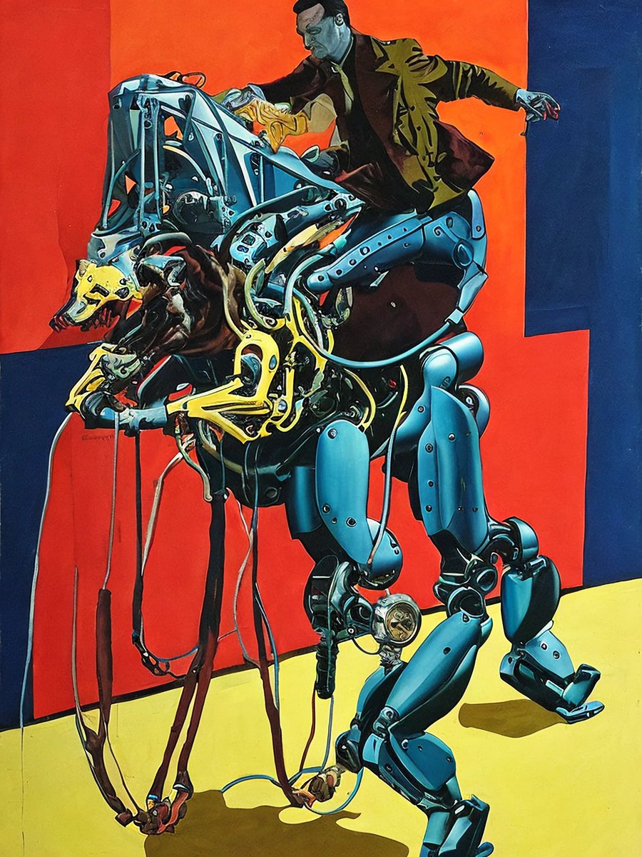 RogerHaus's tweet photo. 🔻 Flesh &amp; Steel #4 🔺

New collection on @foundation “Flesh &amp; Steel” is all about the intersection of organic and mechanical elements, and features everything from cyborgs to abstract concepts of technology integration.
 
0.11 ETH (1/1) LINK BELOW 🔽

#rogerhaus #aiart #aiartist https://t.co/ePc94YuZ5O