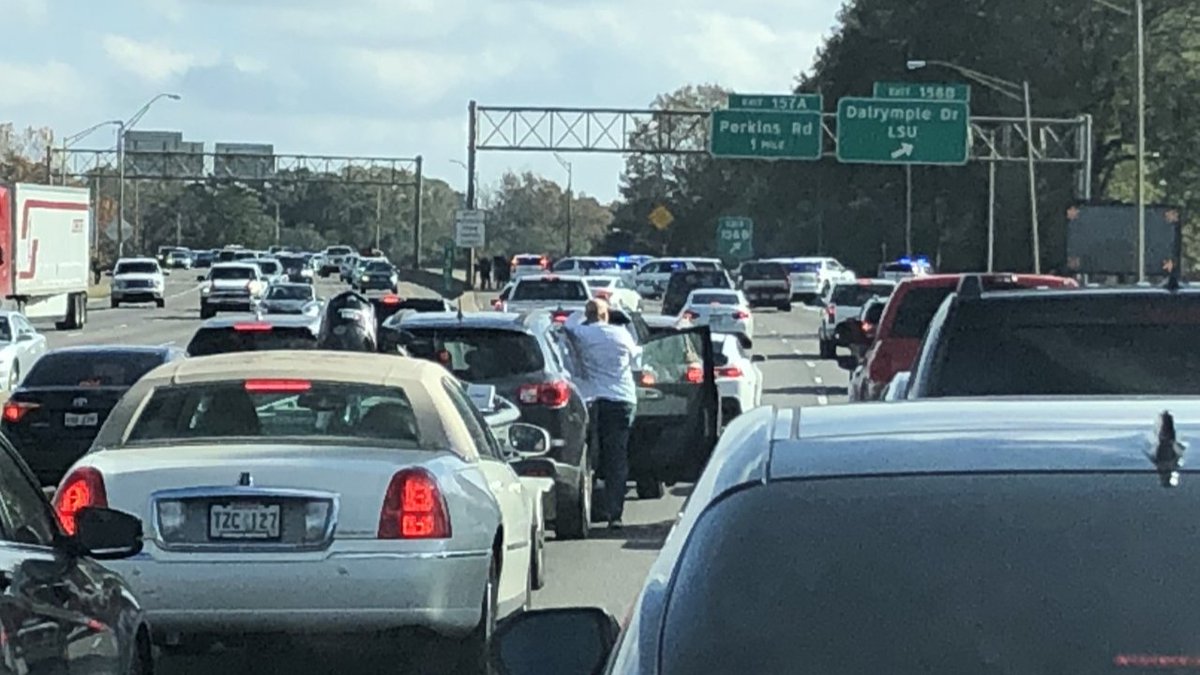 WAFB's tweet photo. NEW INFORMATION: 2 people killed in deadly crash during pursuit through BR, WBR, authorities say: https://t.co/Ss0YmthMOq https://t.co/nt2q4P5JWT