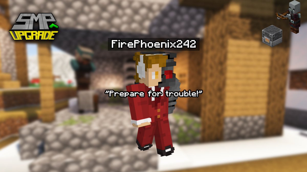 SMPUpgrade's tweet image. Please welcome the first part of the Team Rocket Duo @fire_phoenix242!