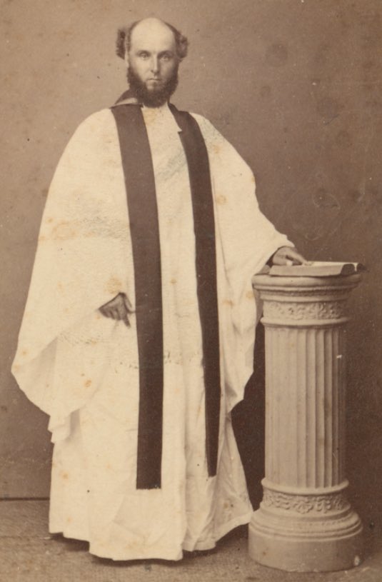 AustAnglican's tweet photo. 1 January 1887: date of Bishop George Kennion's appointment of the Ven. Charles Marryat (1827-1906), previously Archdeacon of Adelaide, as third Dean of Adelaide (and 12th Australian Dean). #anglican @Adel_Anglican #136years Marryat was a nephew of Bishop Augustus Short. https://t.co/9z555m8vmD