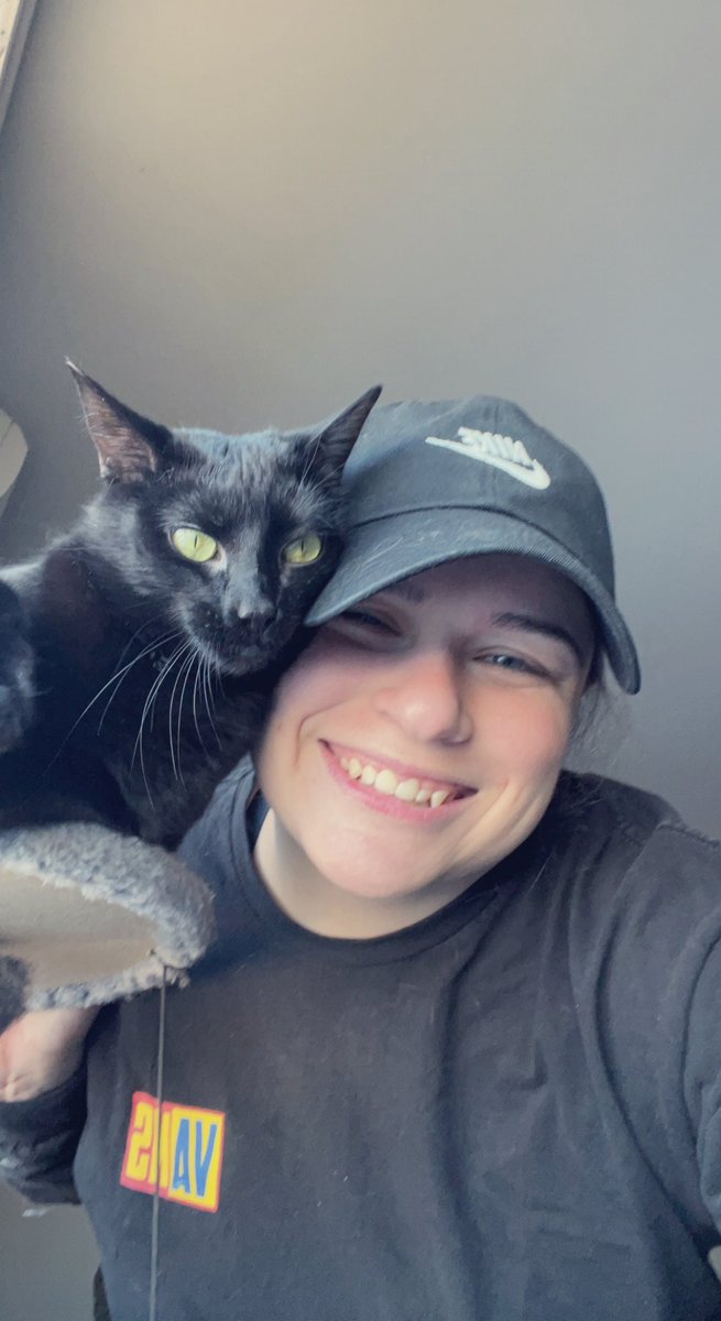 Kaatchley's tweet photo. I literally only tweet about my cat but that’s ok bc she’s absolutely perfect https://t.co/0hcflaZIyF