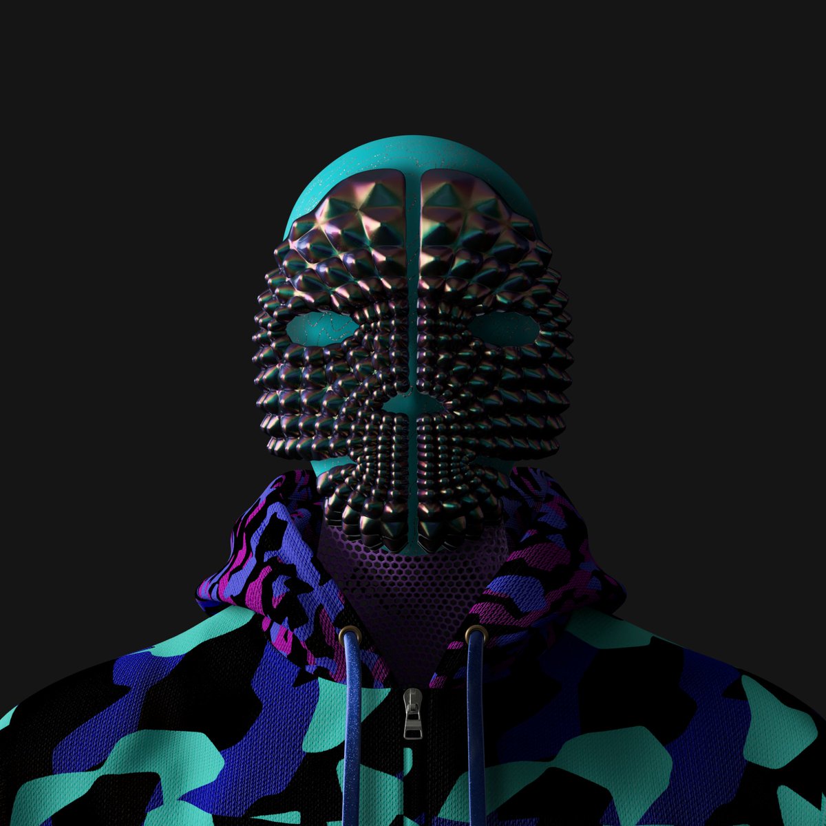 Gm gm
New year new look, starting 2023 off wearing all my airdropped <a href="/newdawnxyz/">New Dawn</a> traits. 
Chucked on my Cosby sweater 👀