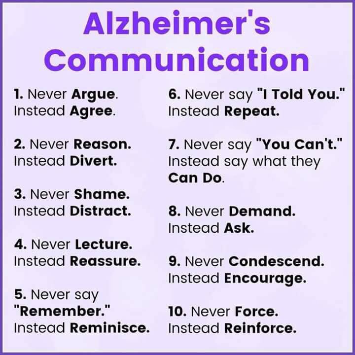 Please re-Tweet these 10 tips for communicating effectively with loved ones who have #Alzheimers disease and other forms of #dementia. #caregiving #kindness