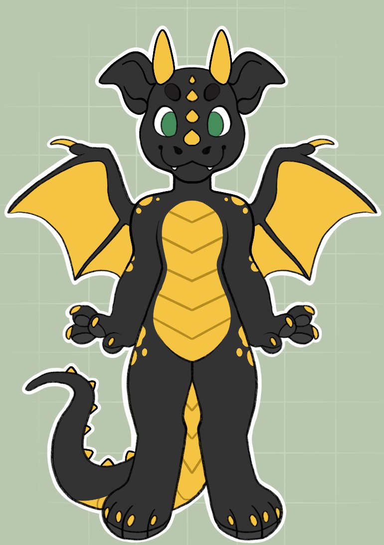 LazarusRecusant's tweet photo. New art of my dragon Gelvin by @casseroledemon on telegram https://t.co/K04lvOPHQP