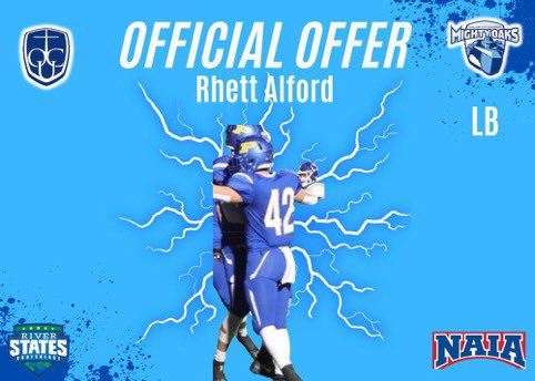 After a great conversation with <a href="/drewjohnston14/">Coach Johnston</a> I am blessed to receive my 4th offer from <a href="/OaklandCityU/">OCU</a> 💙