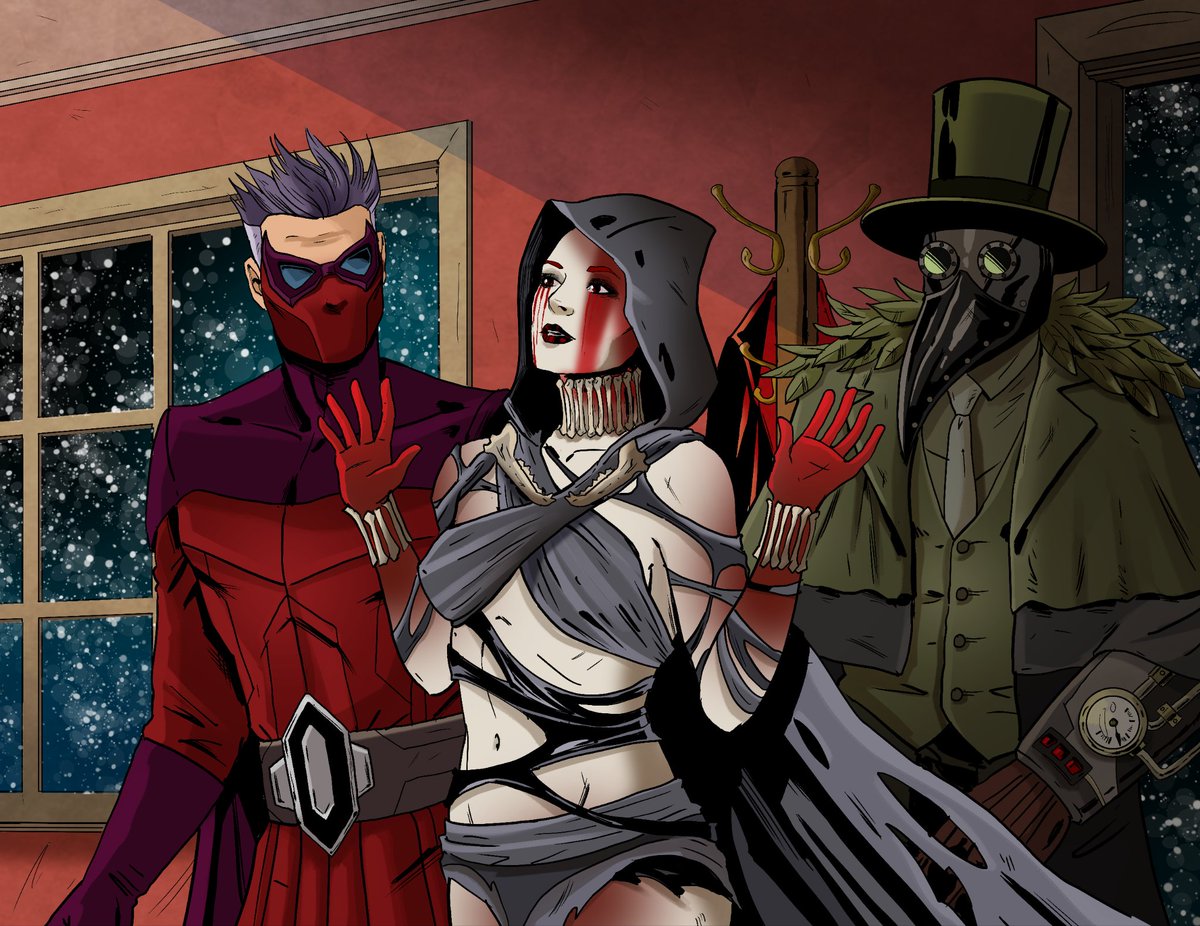 SuperVillains, Victorians, and witches are ready to end the year with a bang!
Do you have your crew ready? 
#KumtieHoliday #KumiteSpecial #NewYear2023 #HappyNewYear #December #NFT #Metaverse #Web3 #Kumite #Heromakerstudios