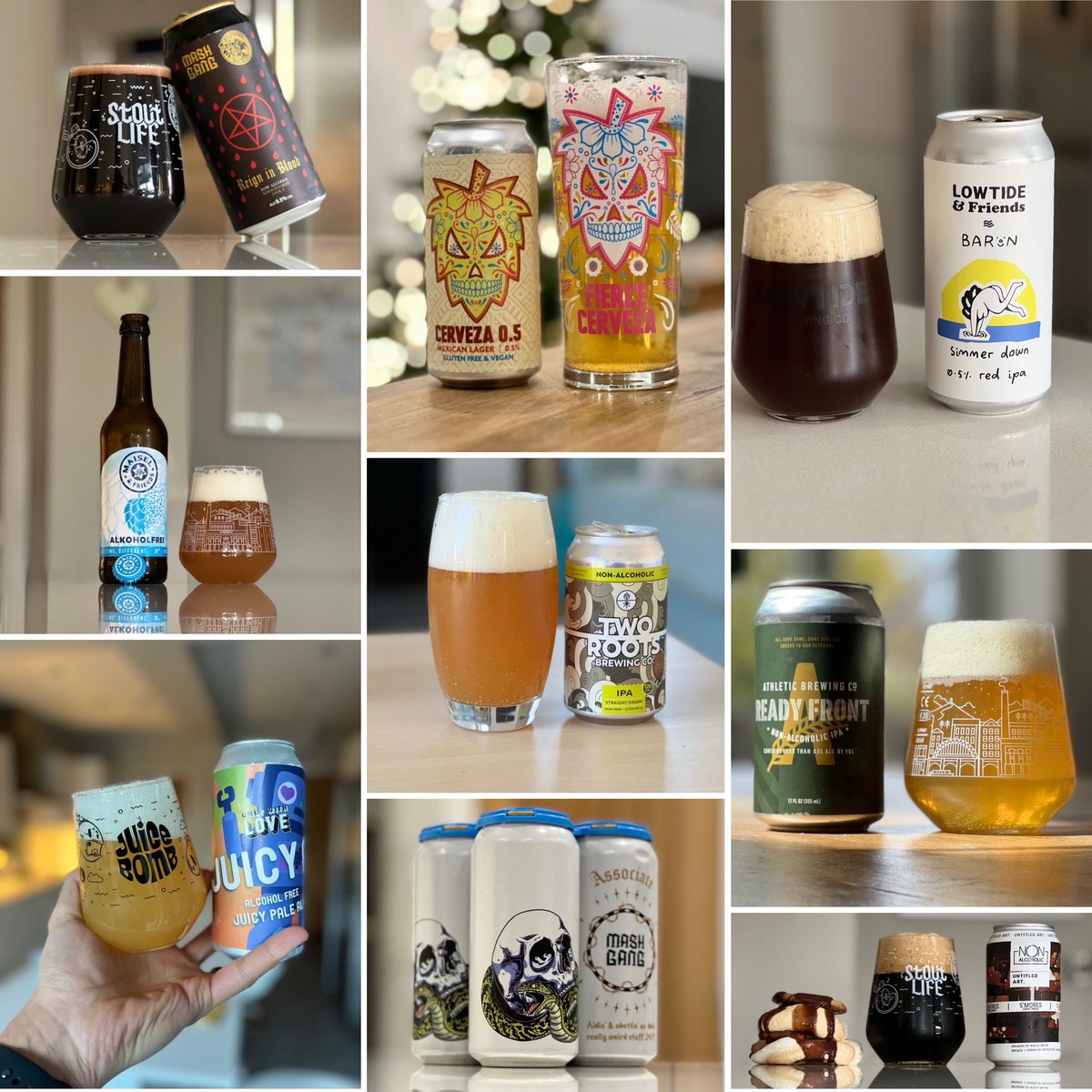 UKsoberAF's tweet photo. Here is my Top 9 #alcoholfree beers of 2022… some incredible brews here, what’s making your list? https://t.co/WIcVKJuYPZ