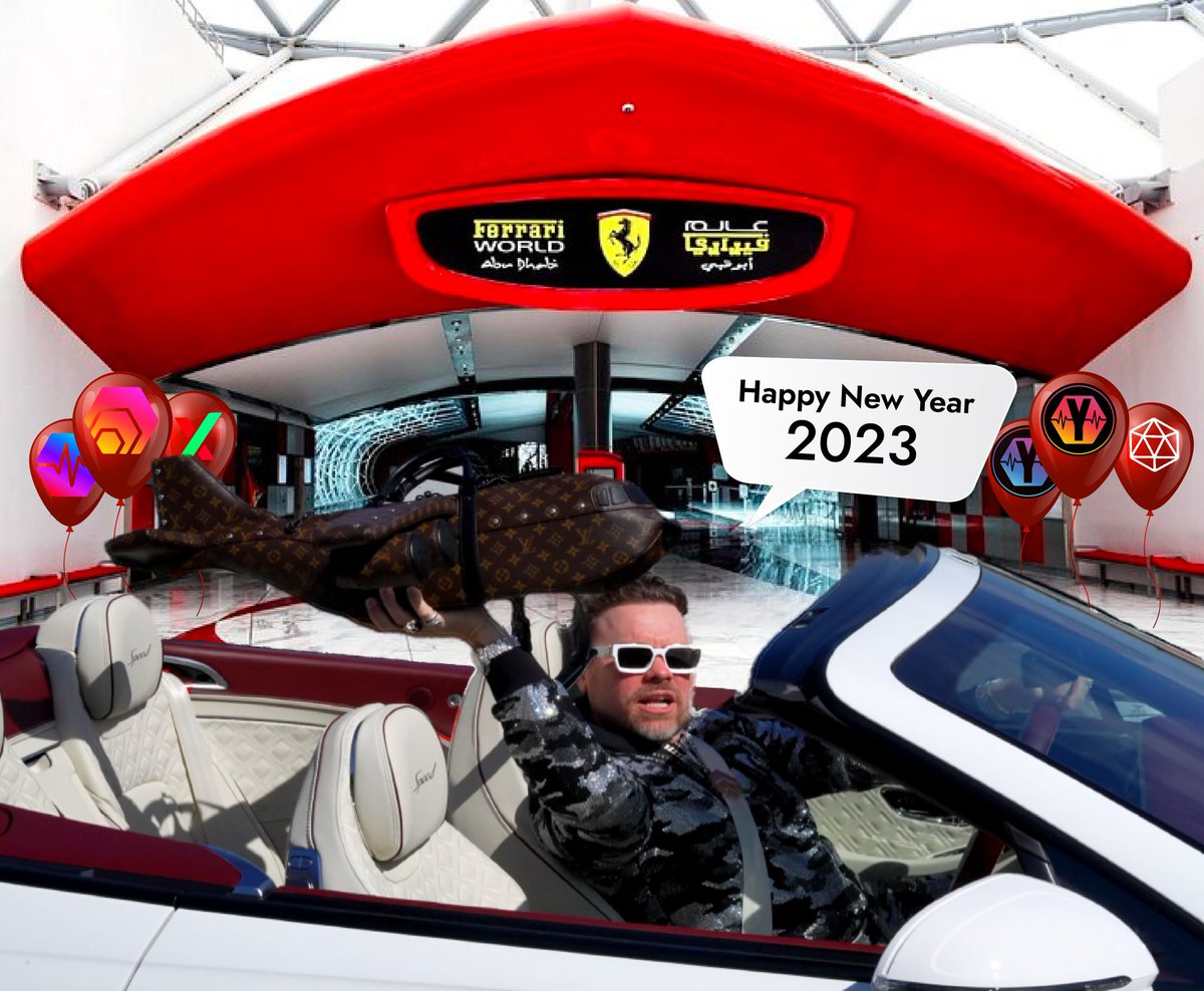 yalahex's tweet photo. #HappyNewYear to @RichardHeartWin, owner of the quickest #Ferrari in the world!
#HappyNewYear to all #Hexicans around the world!

May the New Year bring the world greater peace and wellbeing!
#HappyNewYear2023 #RichardHeart #HEX #PulseChain #PulseX #RichardHeartWin https://t.co/EaEHU3NuUR