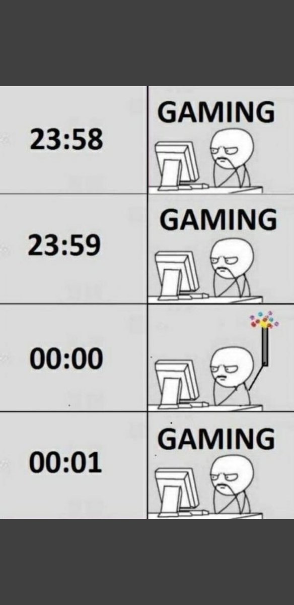 Same procedure as last year... 😁