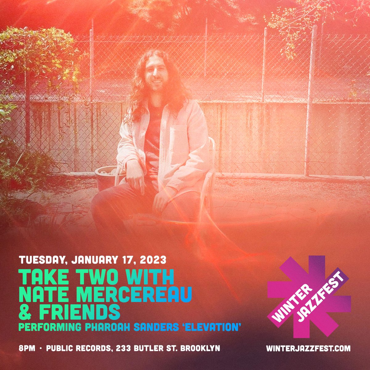 Nate Mercereau (@natemercereau) on Twitter photo I'll be at Public Records for <a href="/NYCWJF/">NYC Winter Jazzfest</a> Jan 17 with Carlos Niño, Surya Botofasina and Will Logan. We'll be doing our interpretation of "Elevation" by Pharoah Sanders.
Tickets: venuepilot.co/events/64418/o… I'll be at Public Records for <a href="/NYCWJF/">NYC Winter Jazzfest</a> Jan 17 with Carlos Niño, Surya Botofasina and Will Logan. We'll be doing our interpretation of "Elevation" by Pharoah Sanders.
Tickets: venuepilot.co/events/64418/o…