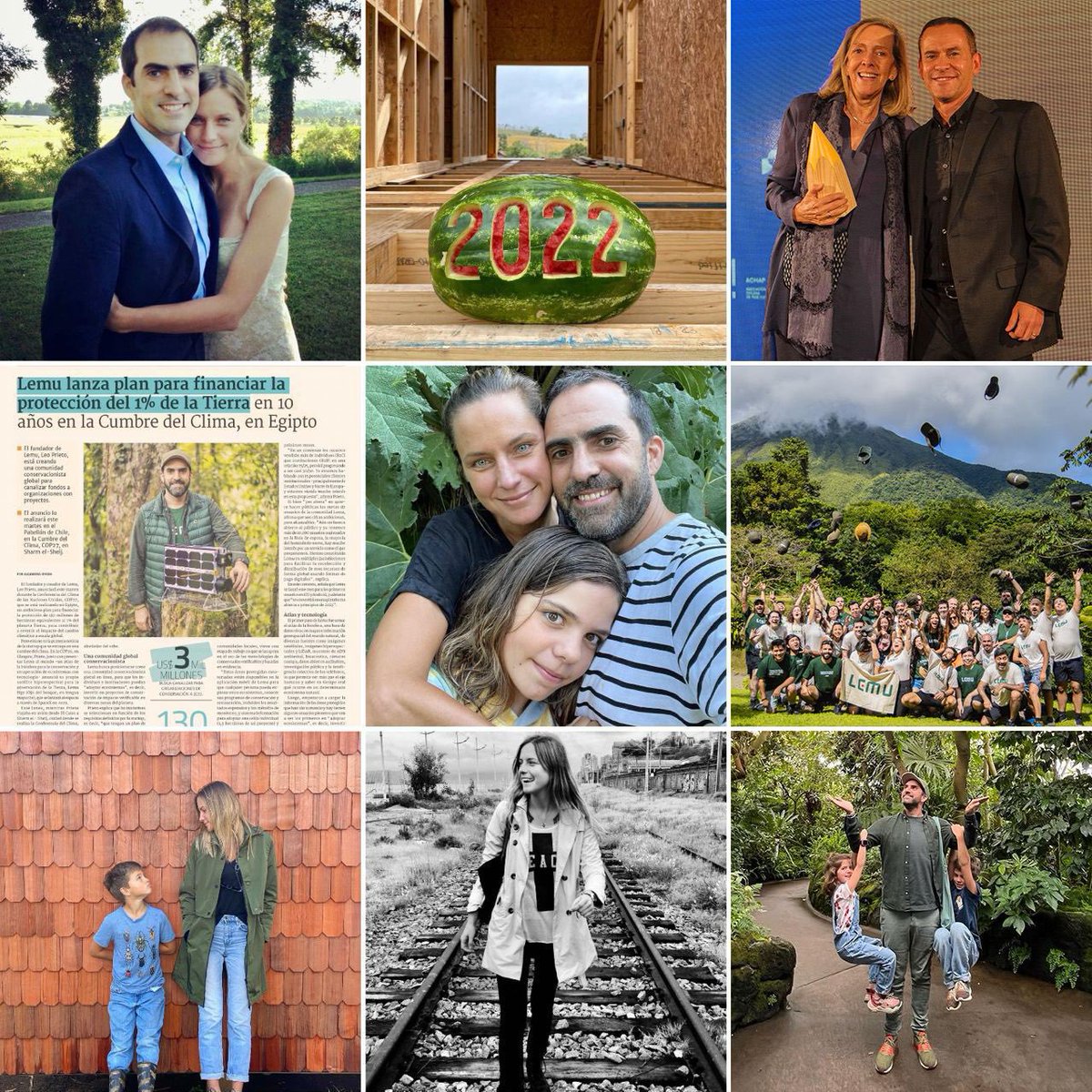 Gracias por tanto 2022. Otros 940 millones de kilómetros recorridos por el universo en esta nave Tierra, siempre con mi <a href="/evasiebert/">eva siebert</a>, mi familia amada y mis queridos colegas de <a href="/LemuEarth/">Lemu 🌍</a>. Gracias UDD por el premio Emprendedor Emergente 2022, gracias Chil…
instagram.com/p/Cmz_-MsJ9UJ/…