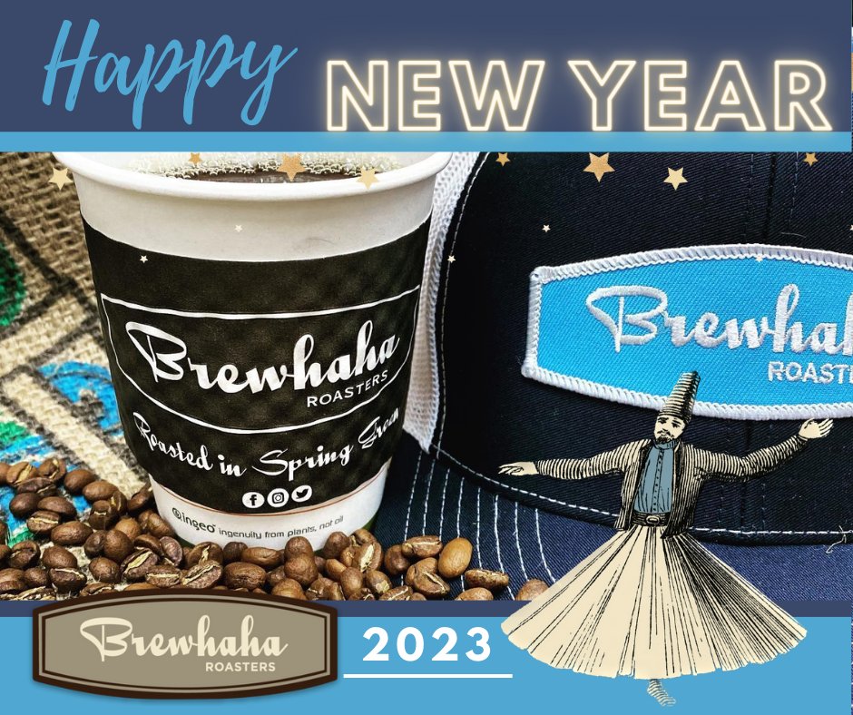 Happy New Year!
We hope your New Year’s resolution is to drink more COFFEE! 😉

#brewhaha #coffee #newyearsresolution #newyear
