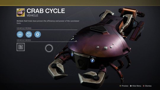 There is a crab (somewhat) in Destiny 2 (2017, Various Platforms)
