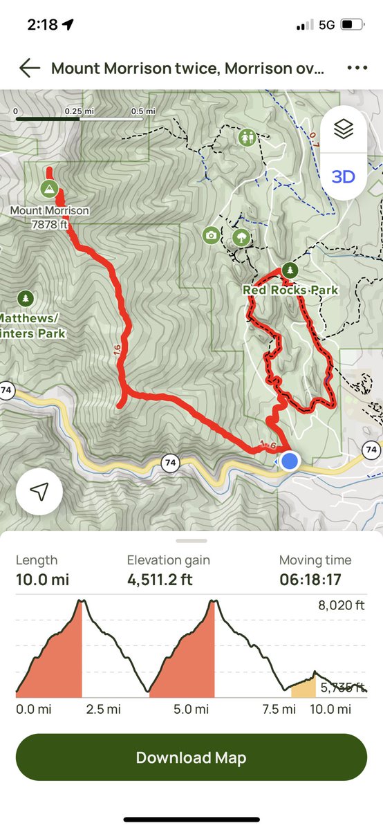 LungCancerDr's tweet photo. Today’s hike https://t.co/MI1egeslsp