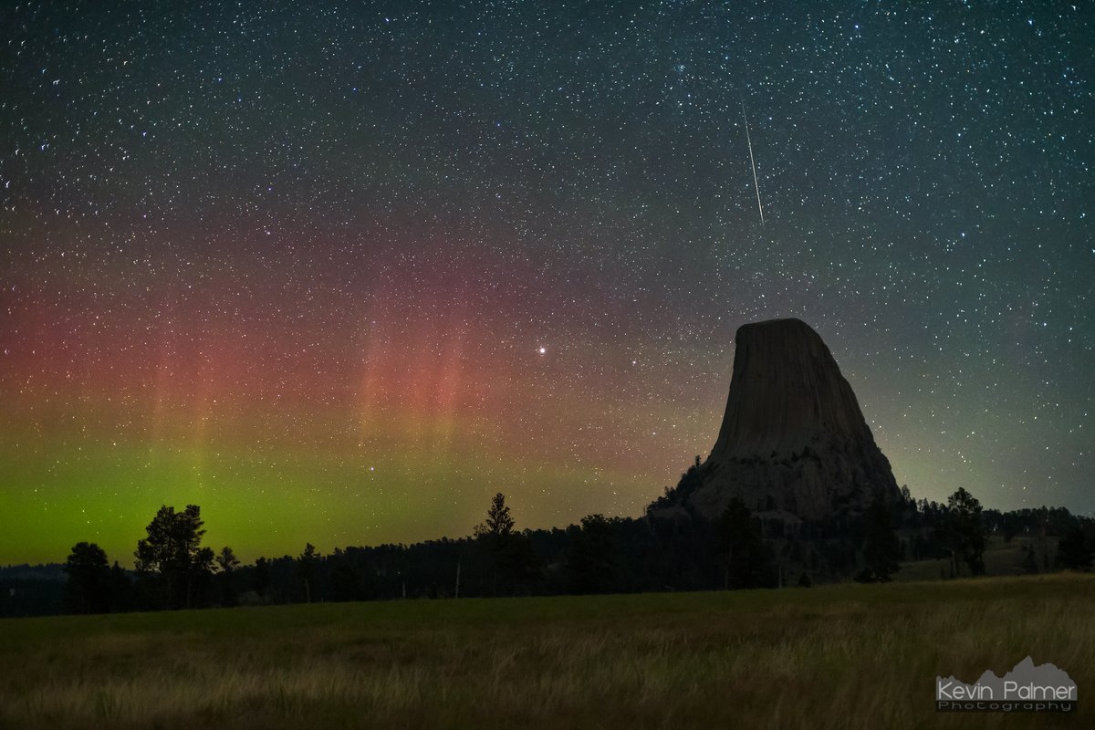 This past year I was lucky to catch the aurora 21 times, mostly from Wyoming and Montana. Here are a few favorites